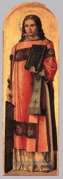 Saint Laurent Le Martyr Bartolomeo Vivarini Peinture à l'huile